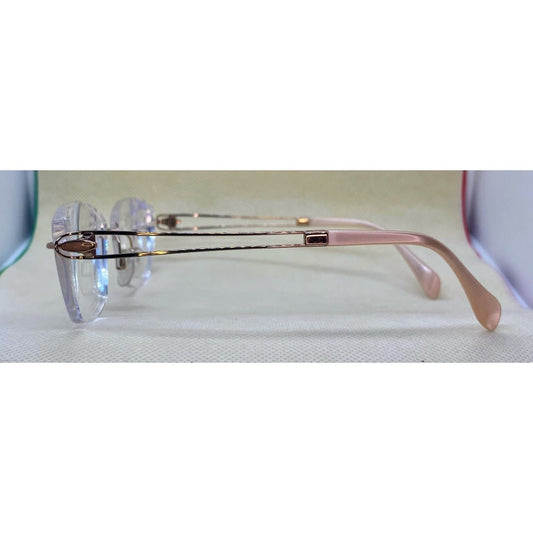 LINE ART CHARMANT XL2117 Rose Gold 52/17 135 Women's Eyeglass